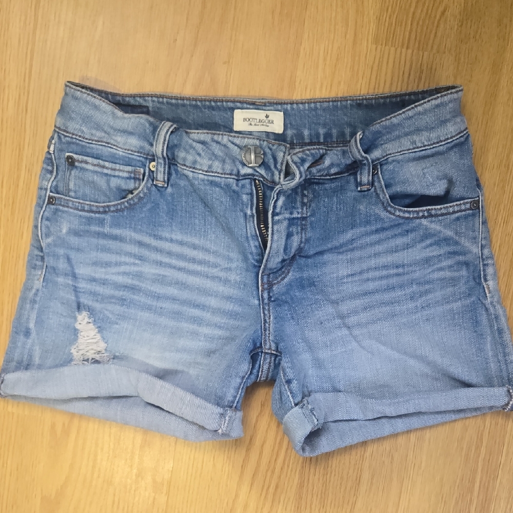Blue Denim Women's Shorts